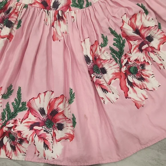 Morley Girls Pink Poppy Dress - Picture 2 of 2